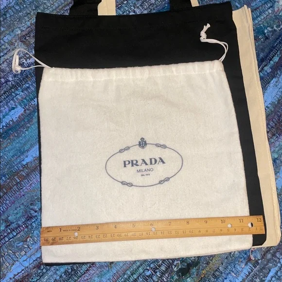 Gucci and Strathberry cloth totes, Small Prada Dustbag Bundle (3 items) - Picture 2 of 11